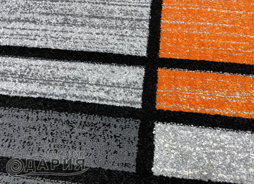 Тъкан килим MAGNOLIA 704 l.grey/orange